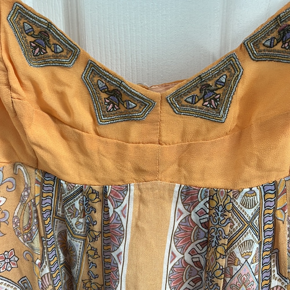 NWOT Anthropology full length dress